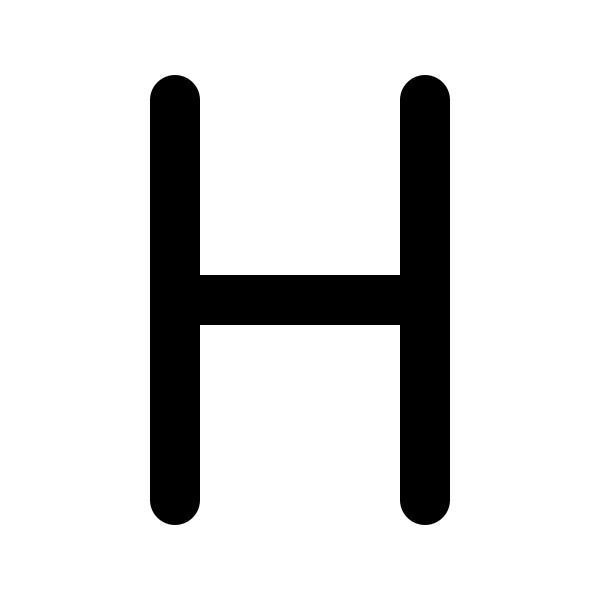 Letter H