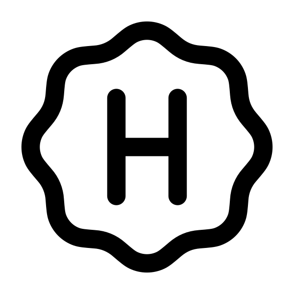 Letter H Waves