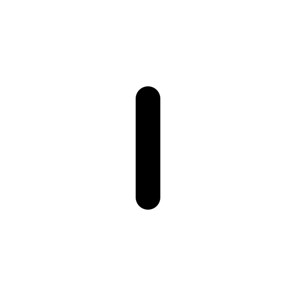 Letter I Small
