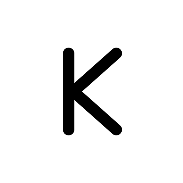 Letter K
