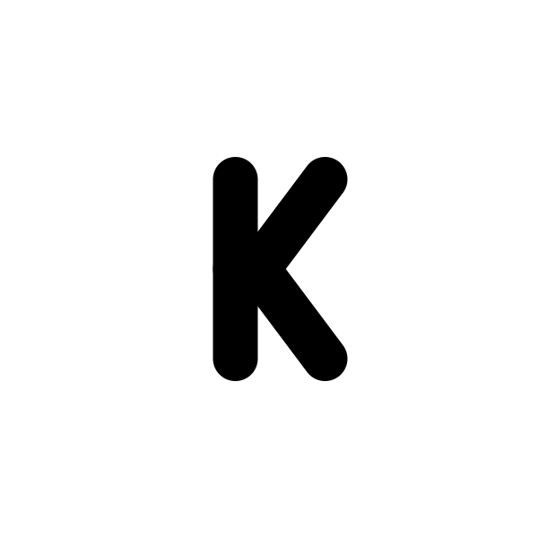 Letter K Small