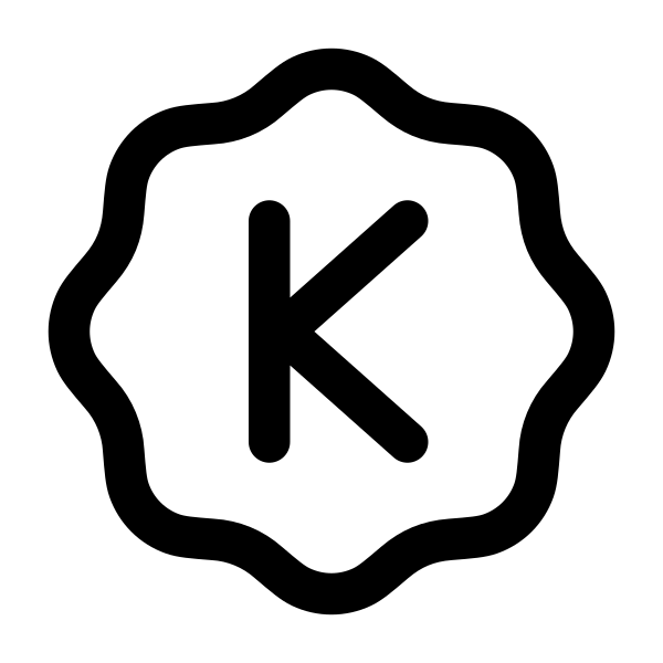 Letter K Waves