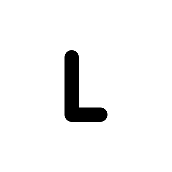 Letter L Small