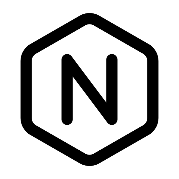Letter N Hexagon