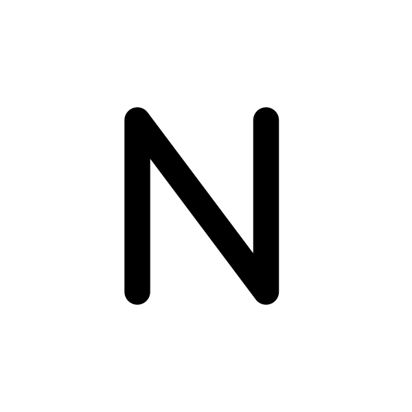 Letter N