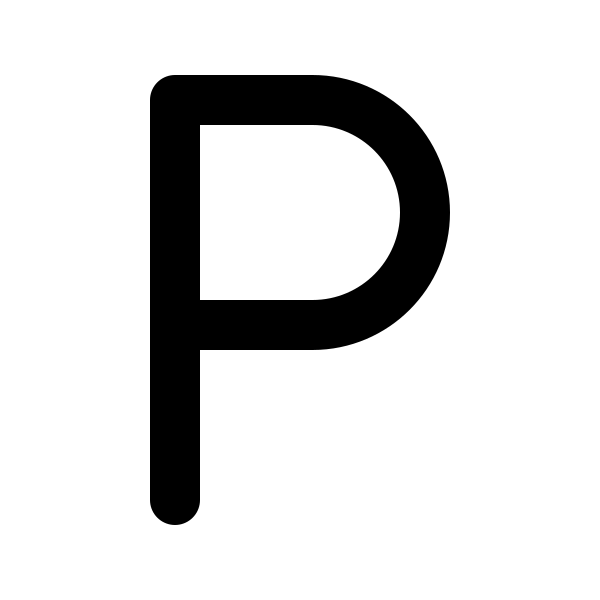 Letter P