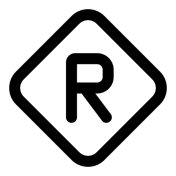 Letter R Diamond
