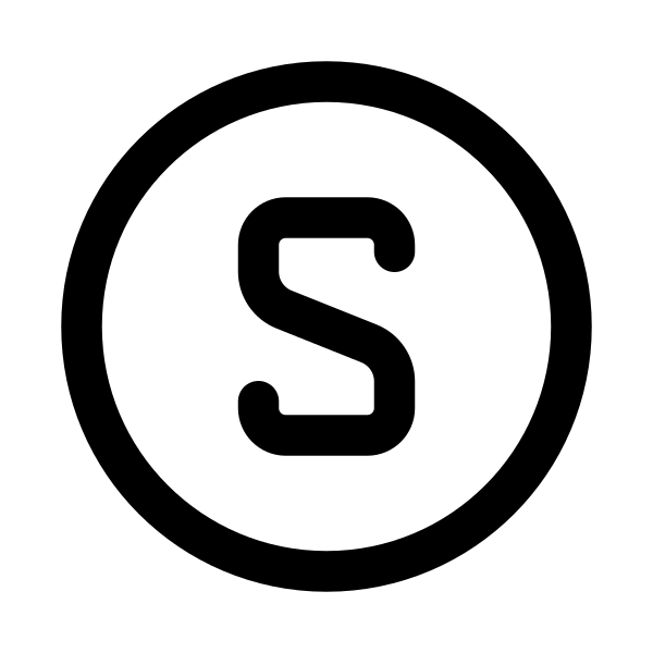 Letter S Circle