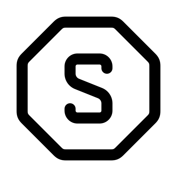 Letter S Octagon