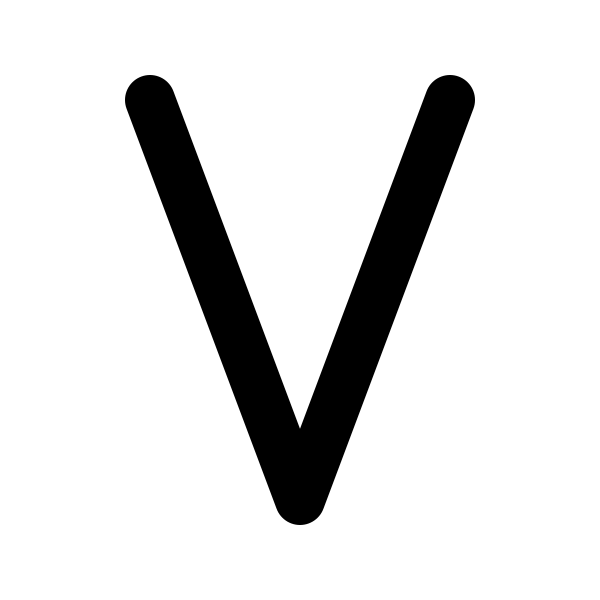 Letter V