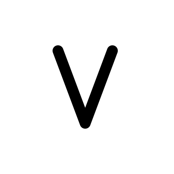 Letter V