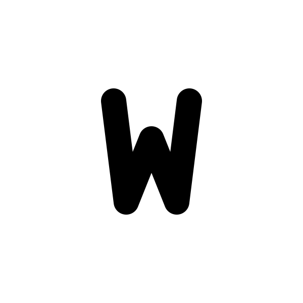 Letter W Small