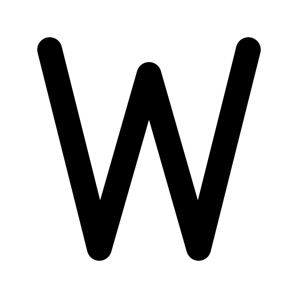 Letter W