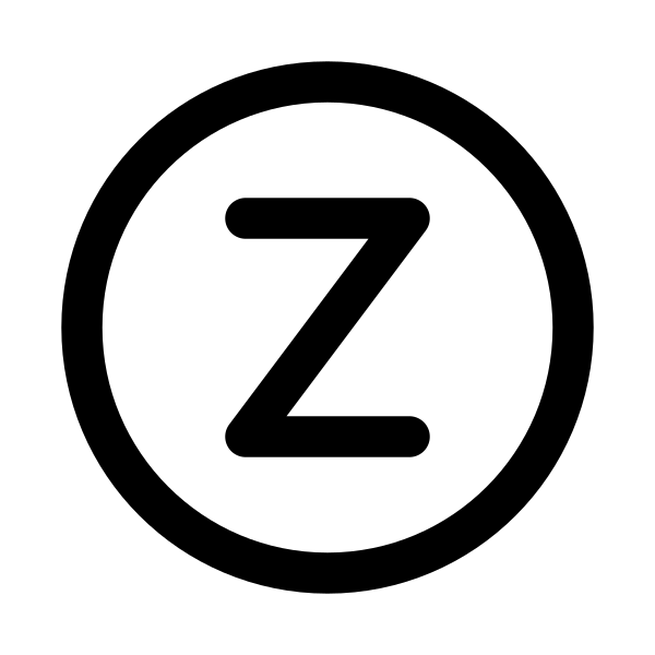 Letter Z Circle