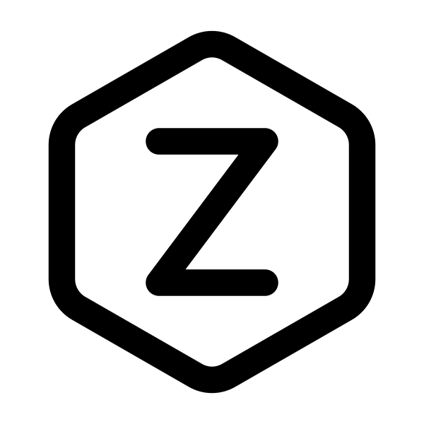 Letter Z Hexagon