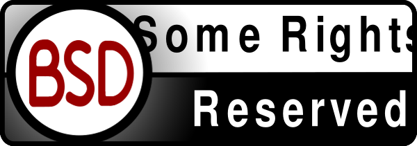 License Icon Bsd 88x31