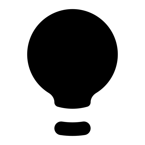 Light Bulb Vector