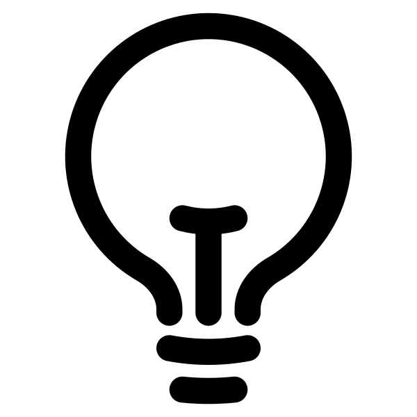Light Bulb Vector