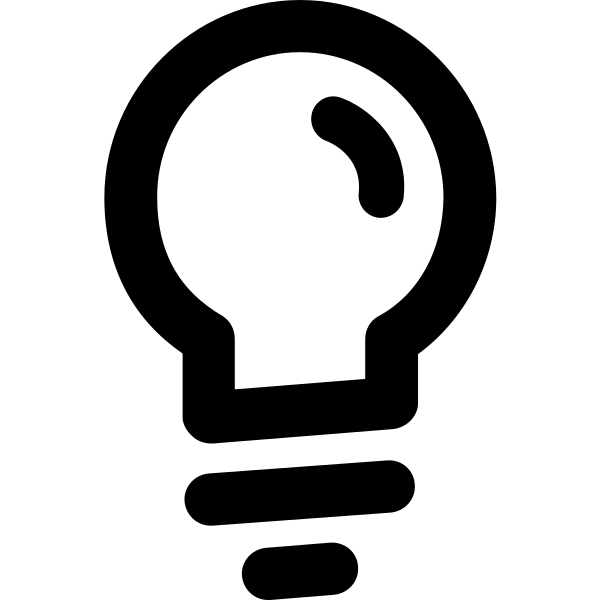 Lightbulb Vector