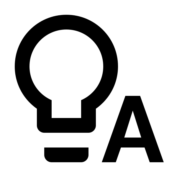 Lightbulb Auto Outline