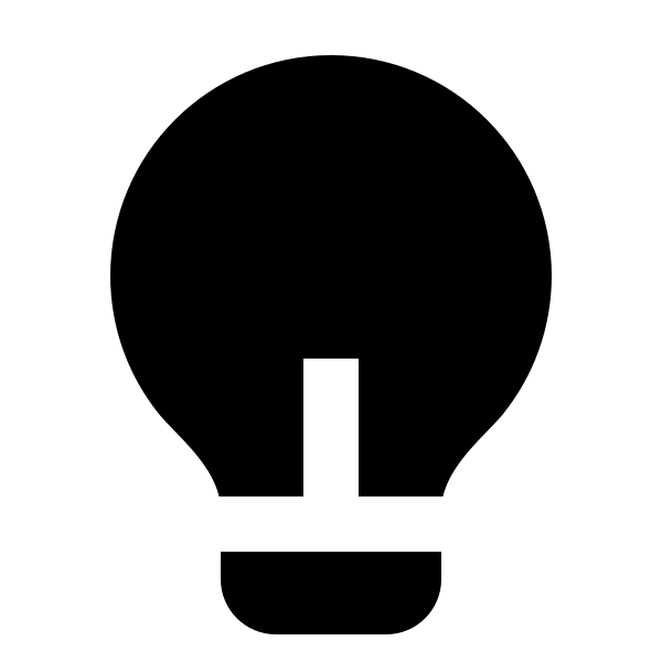 Lightbulb Fill