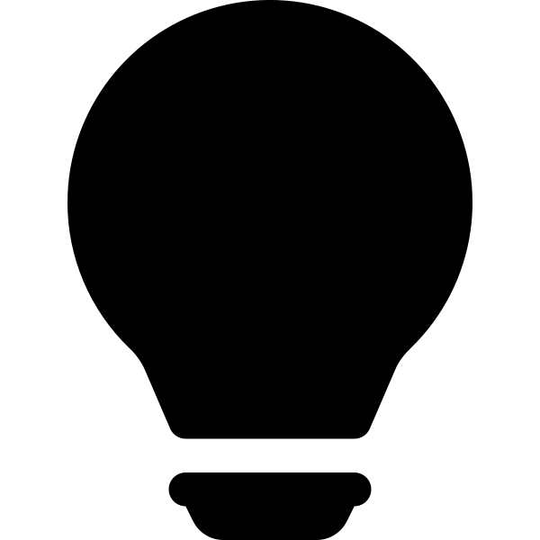 Lightbulb Fill