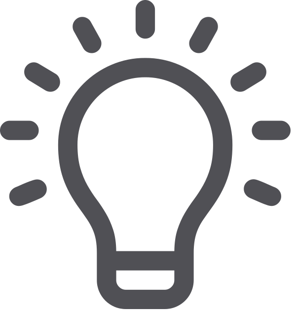 Lightbulb Grey Vector