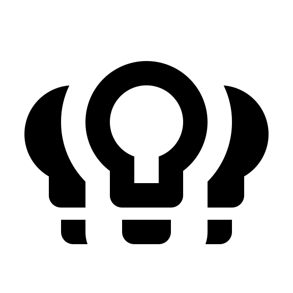 Lightbulb Group Outline