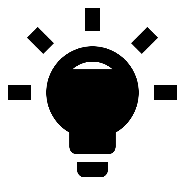 Lightbulb On 90