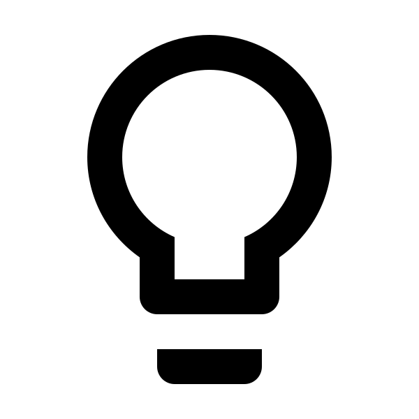 Lightbulb Outline