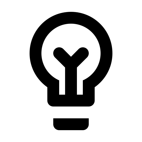 Lightbulb Variant Outline