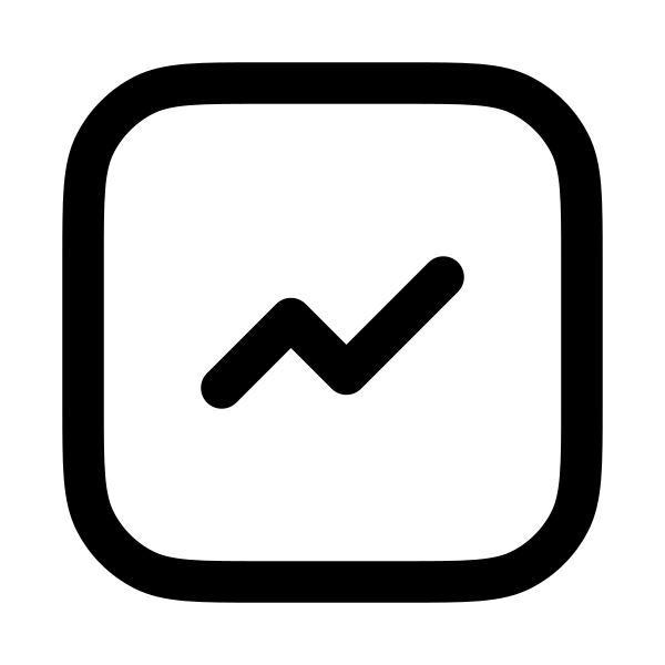 Line Chart Square