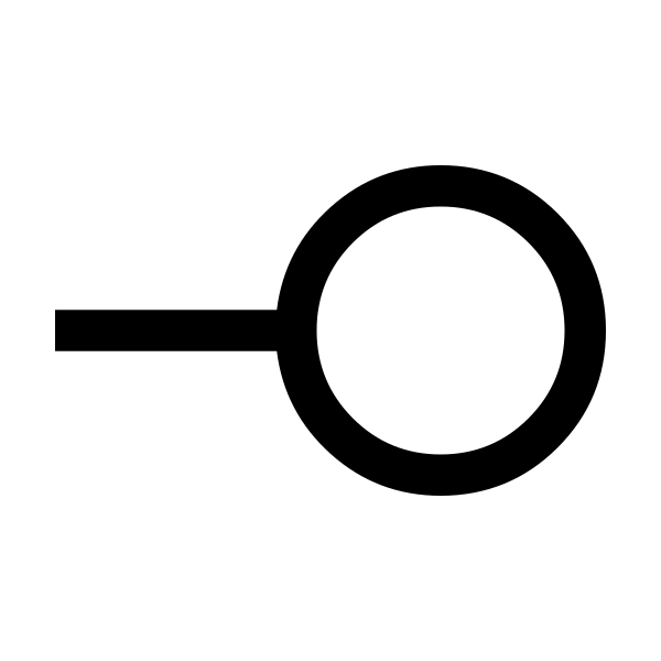 Line End Circle