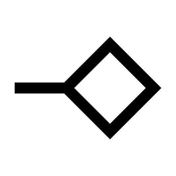 Line End Diamond