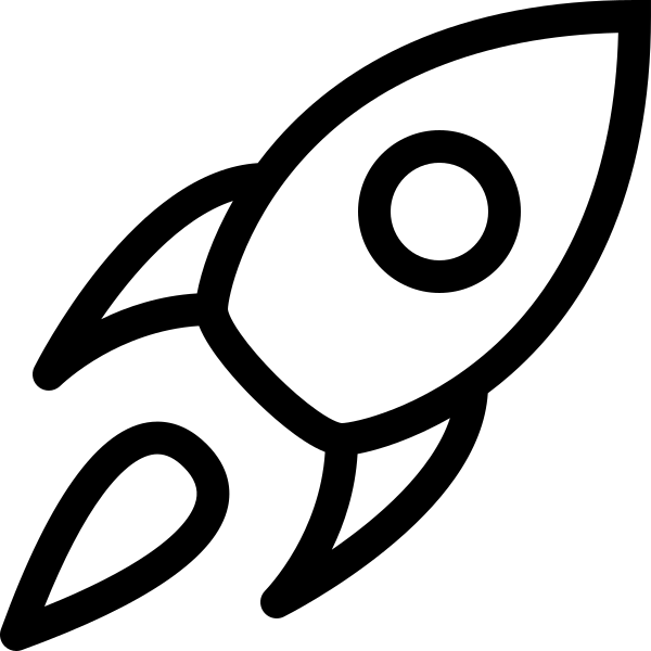 Linearicons Rocket