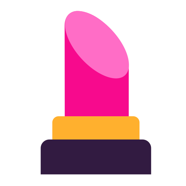 Lipstick Flat Vector