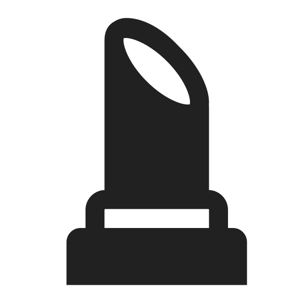 Lipstick High Contrast Vector