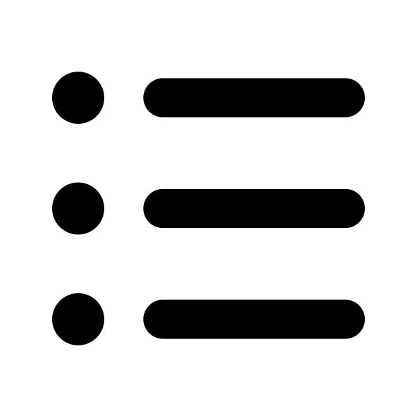 List Bullet Vector