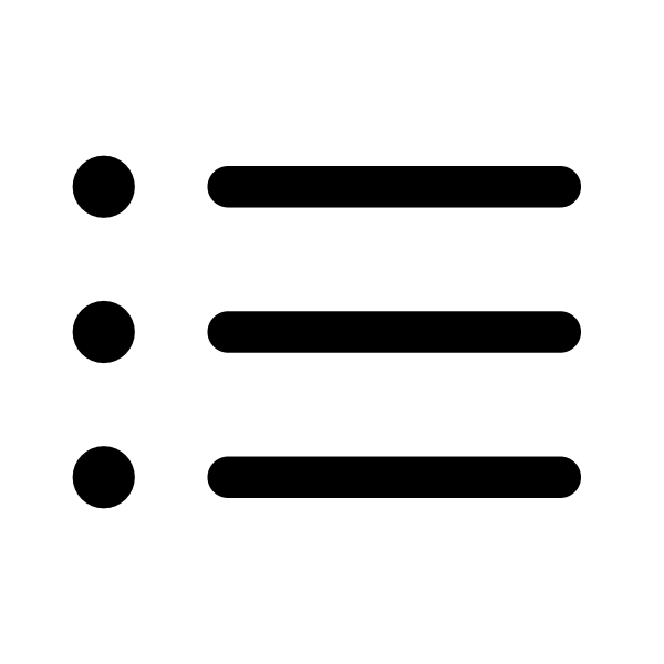 List Bullet Vector