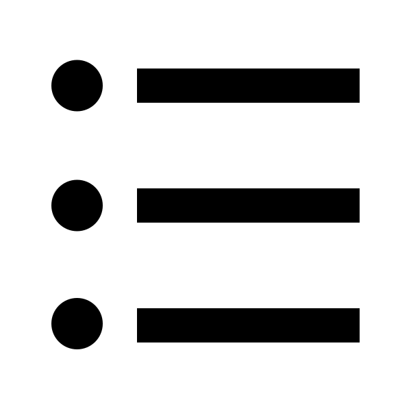 List Unordered