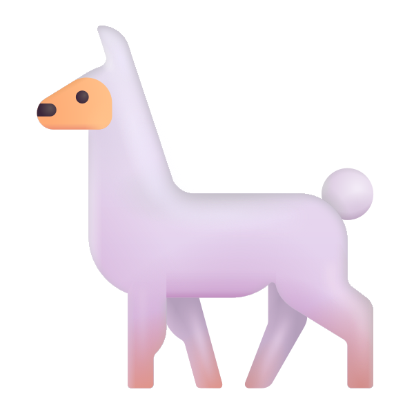 Llama Color Vector