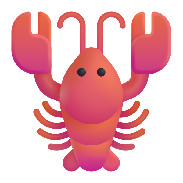 Lobster Color Vector