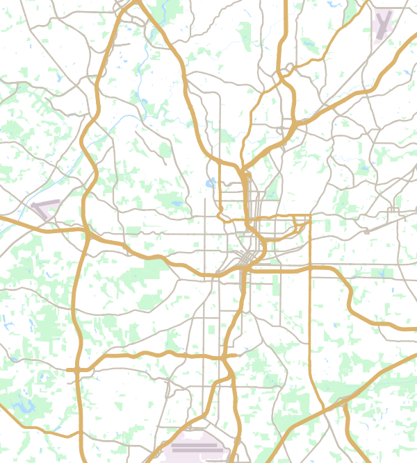 Location map Atlanta