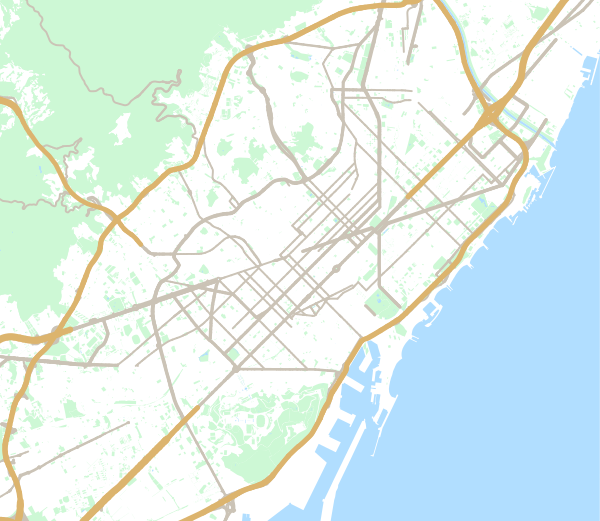 Location map Barcelona 2
