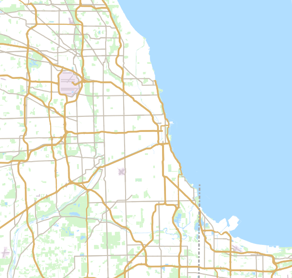 Location map United States Chicago 2