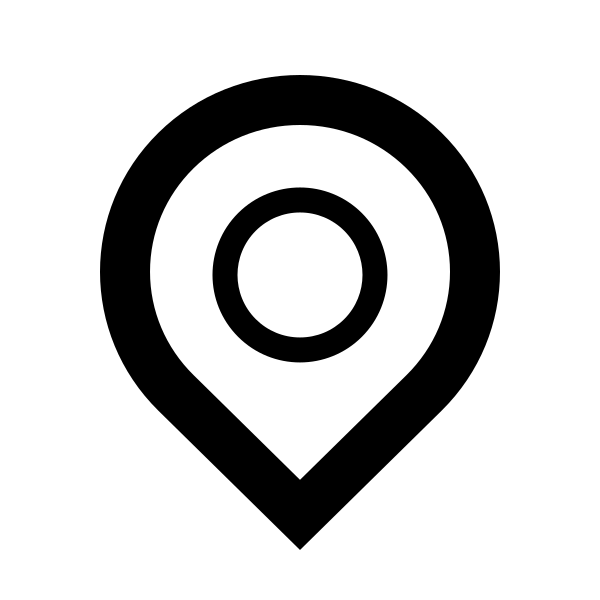 Location Outline Vector