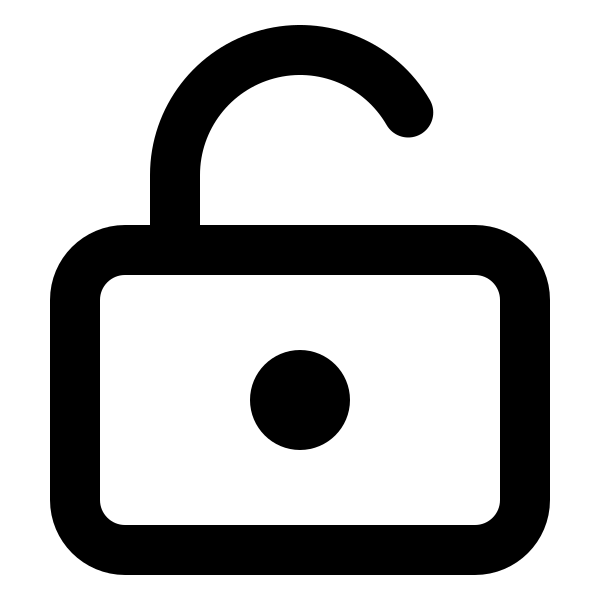 Lock Keyhole Open