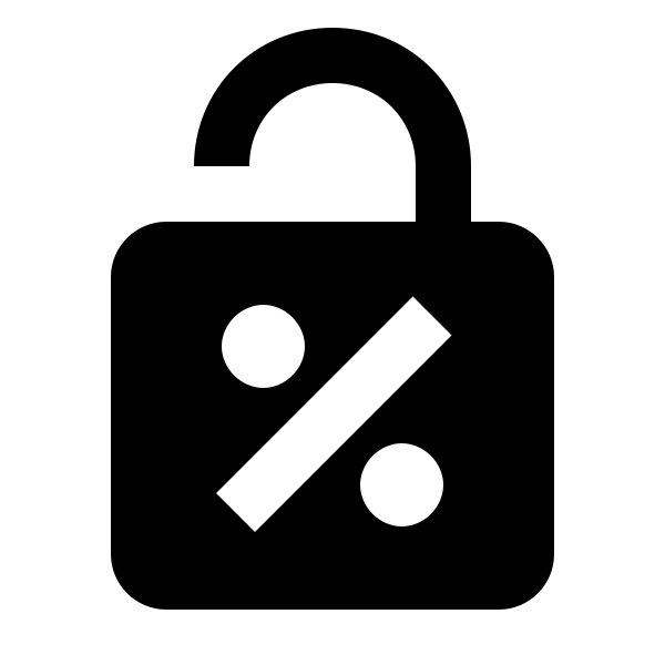 Lock Percent Open