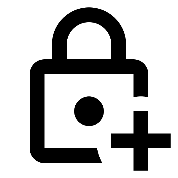 Lock Plus Outline
