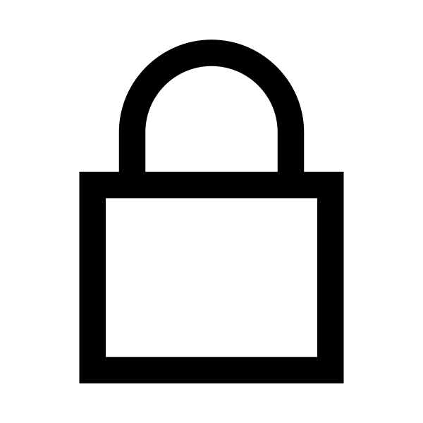 Lock Solid Vector